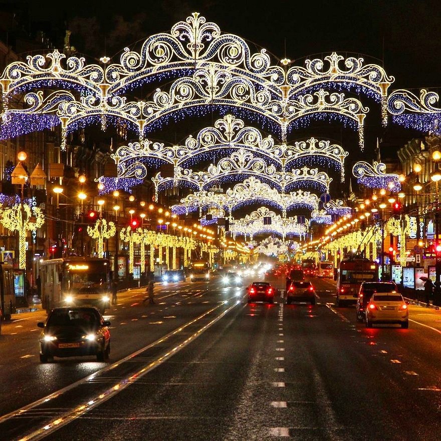 Новый год в Петербурге фото 1